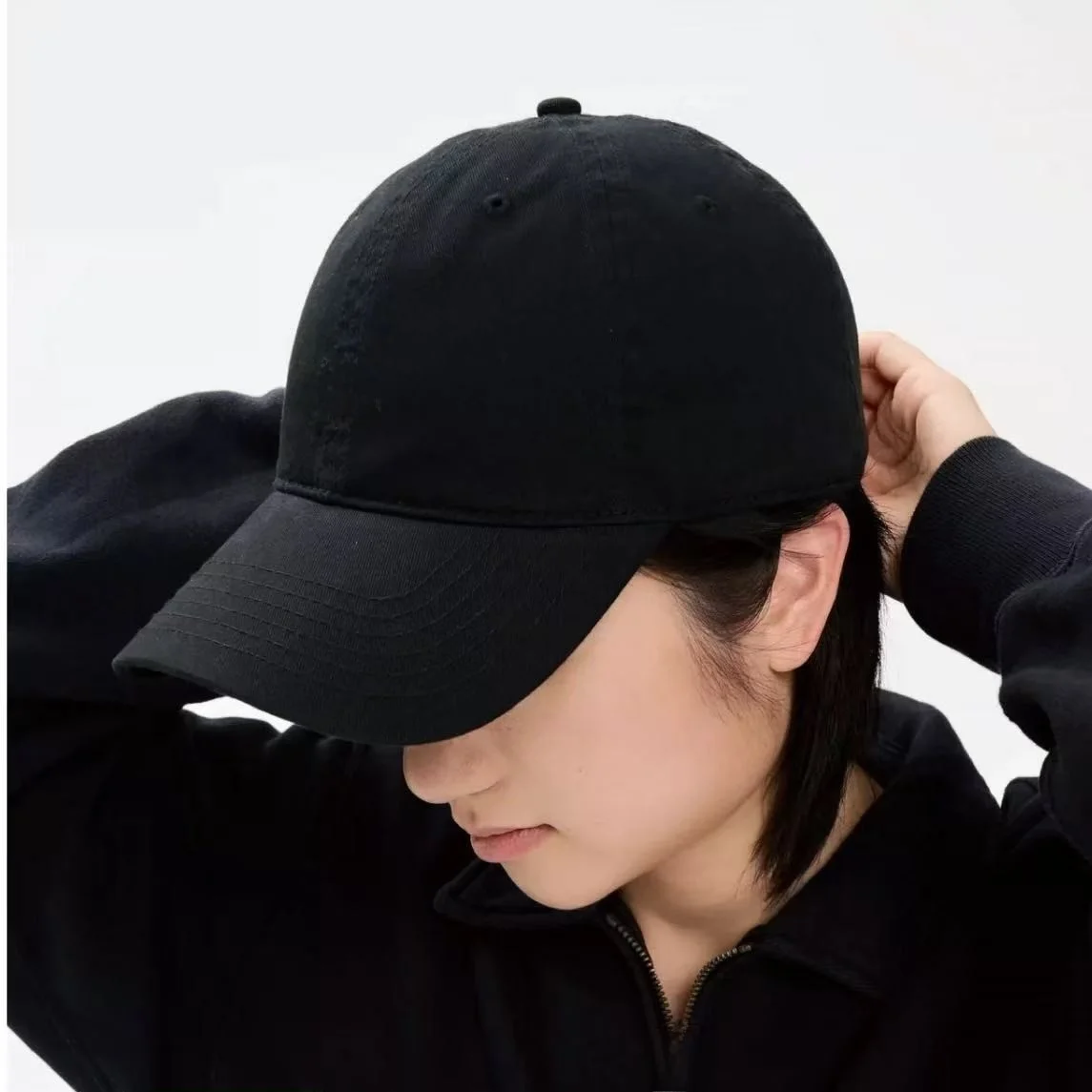 春夏ソフトトップ野球帽サンシェードハットダックビルキャップ文字刺繍小型犬多用途オールシーズンユニセックスキャップ