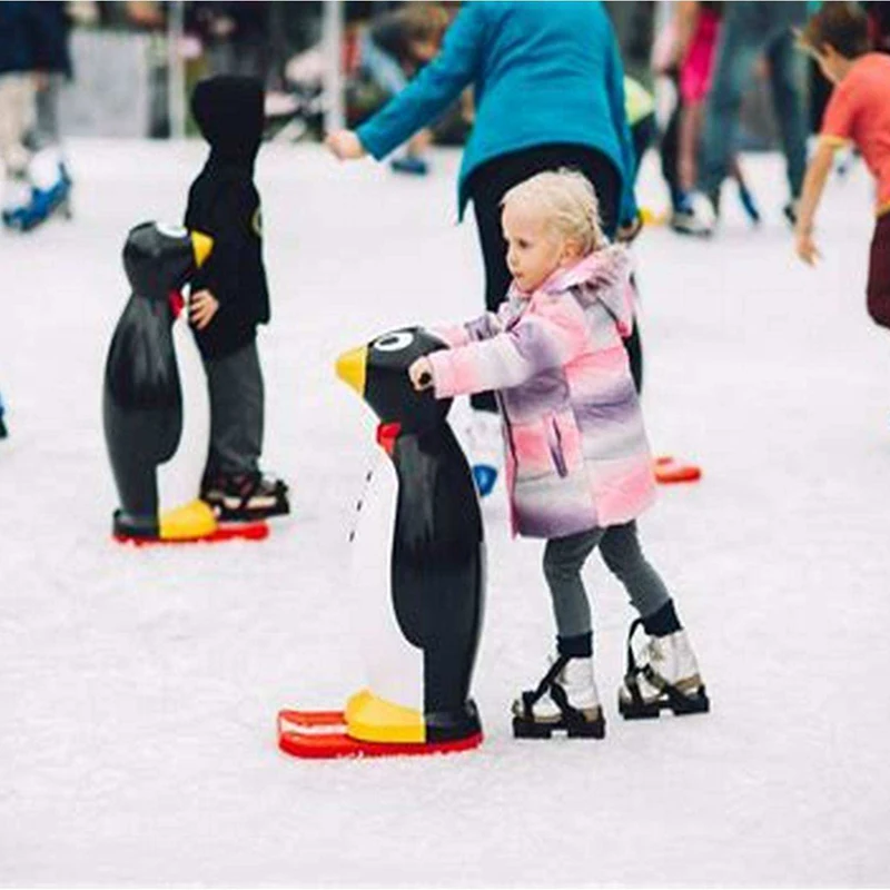 Patinação no gelo Dolphin and Penguins Helper, Ice Skate Booster, Gelo