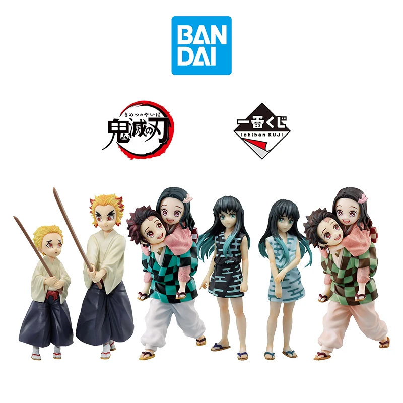 

Bandai оригинальный ичибан Кудзи убийца демонов ~ Fumetsu no Kizuna ~ Kamado Tanjirou Nezuko аниме Коллекционная модель орнамент фигурка игрушка