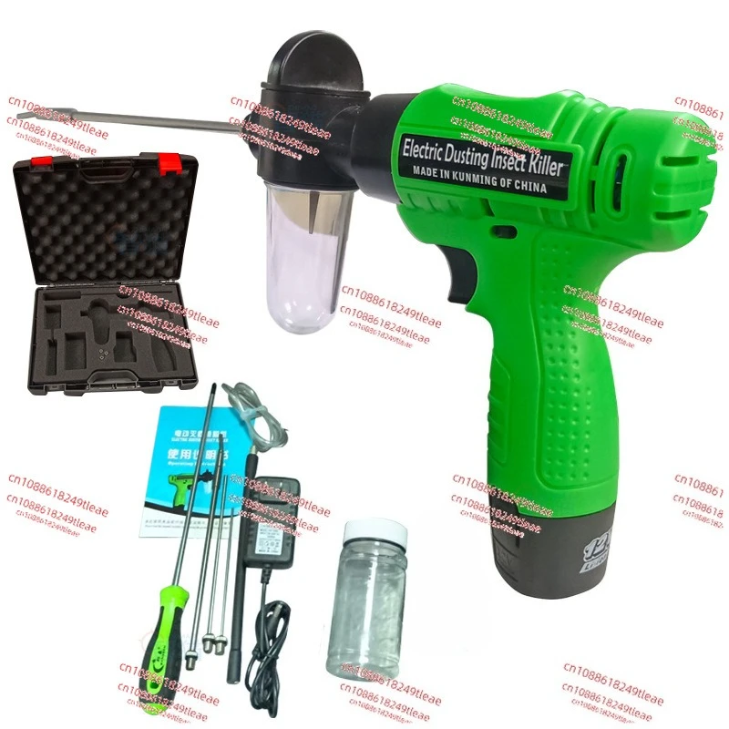 

12V9W Flower Spotter Pollen Pollinator Insecticide Applicator Powder Sprayer Cockroach Powder Termite Dry Powder Sprayer