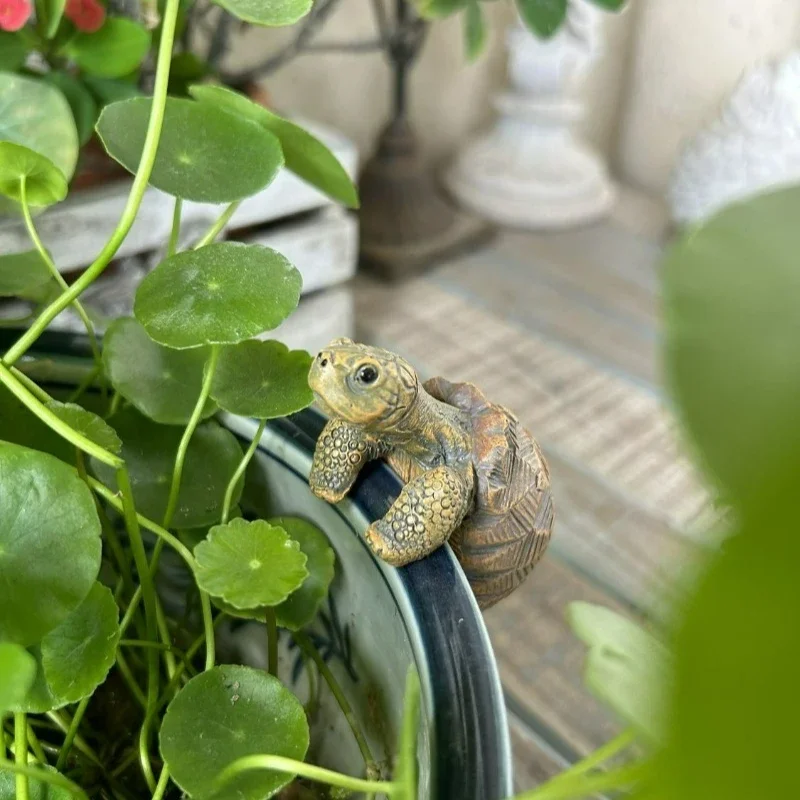Hanging Turtle Aquarium & Garden Ornament 5
