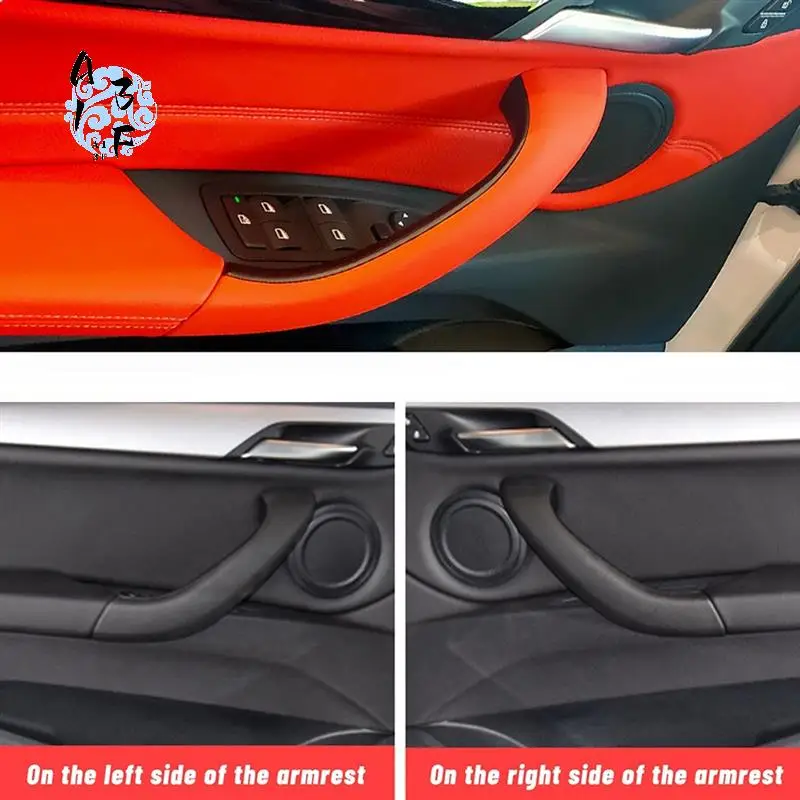 

A13F-Car Left Right Interior Door Pull Handle Armrest Cover Trim For-BMW X1 X2 F48 F49 F39 2016-2020 51417417513