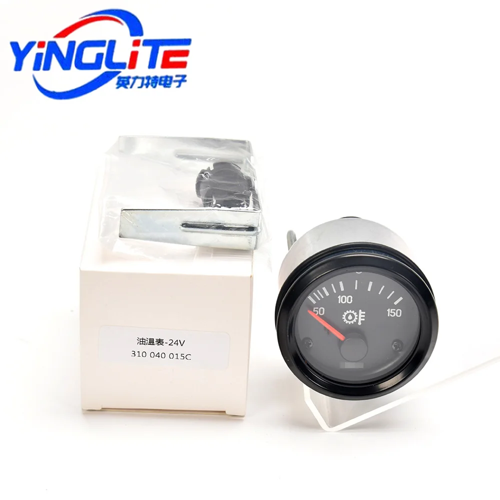 12V and 24V Engine Oil Temperature Gauges, Measurement Range: 40–120°C, Engine Oil Temperature Gauge