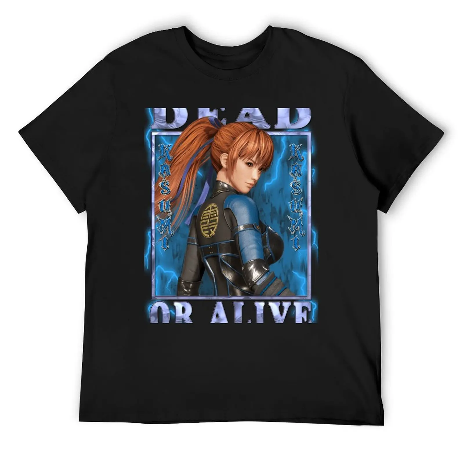 Dead or Alive 6 - kunoichi kasumi DOA/DOA6 T-Shirt sports fans graphic t shirt vintage Men's t shirts