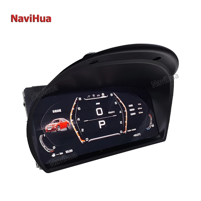 Navihua Linux System Auto Meter Screen Speedometer Car Gauges Dashboard LCD Display Instrument Cluster for BMW Z4 E89