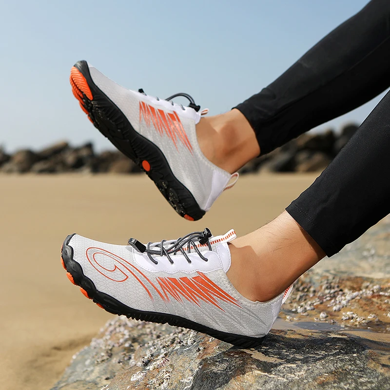 

Quick Dry Boating Shoes Men Women Non Slip Aqua Beach Shoes Barefoot Outdoor Wading Sneakers for Kayaking Fishing Drifting