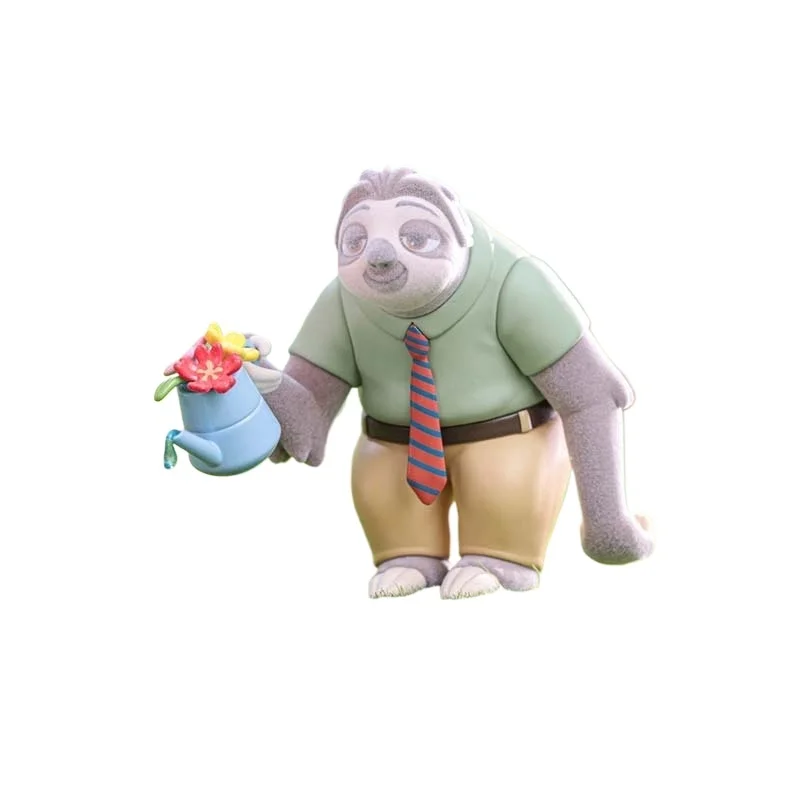 Handmade Desktop Ornament Blind Box - Flower Language World Nick Judy Collectible Toy Gift For Animation Fans