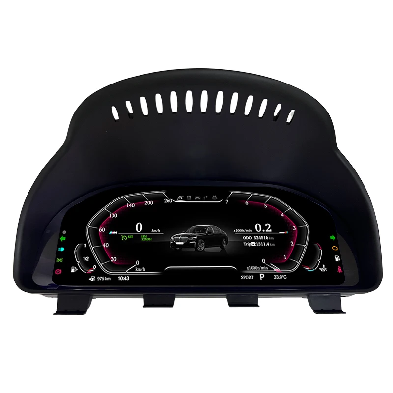 Linux Speed Meter Instrument LCD Digital Cluster Instrument Panel For Bmw 5 Series F10 Digital Instrument Cluster Panel