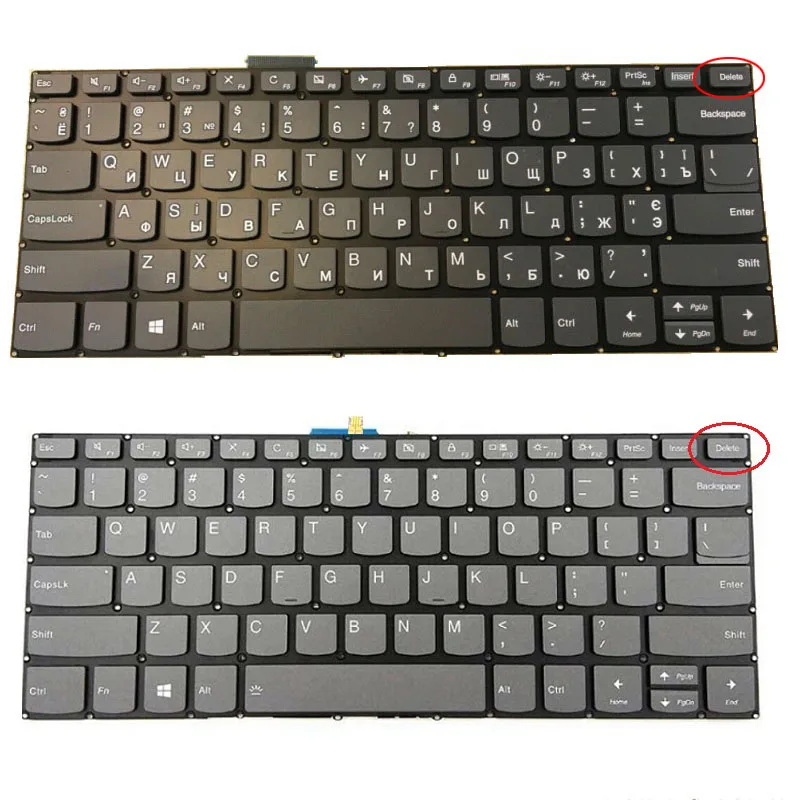 

New SP Russian FR RU US For Lenovo IdeaPad 3-14IIL05 3-14IJL05 3-14IML05 3-14ITL05 Backlit Laptop Keyboard Spanish