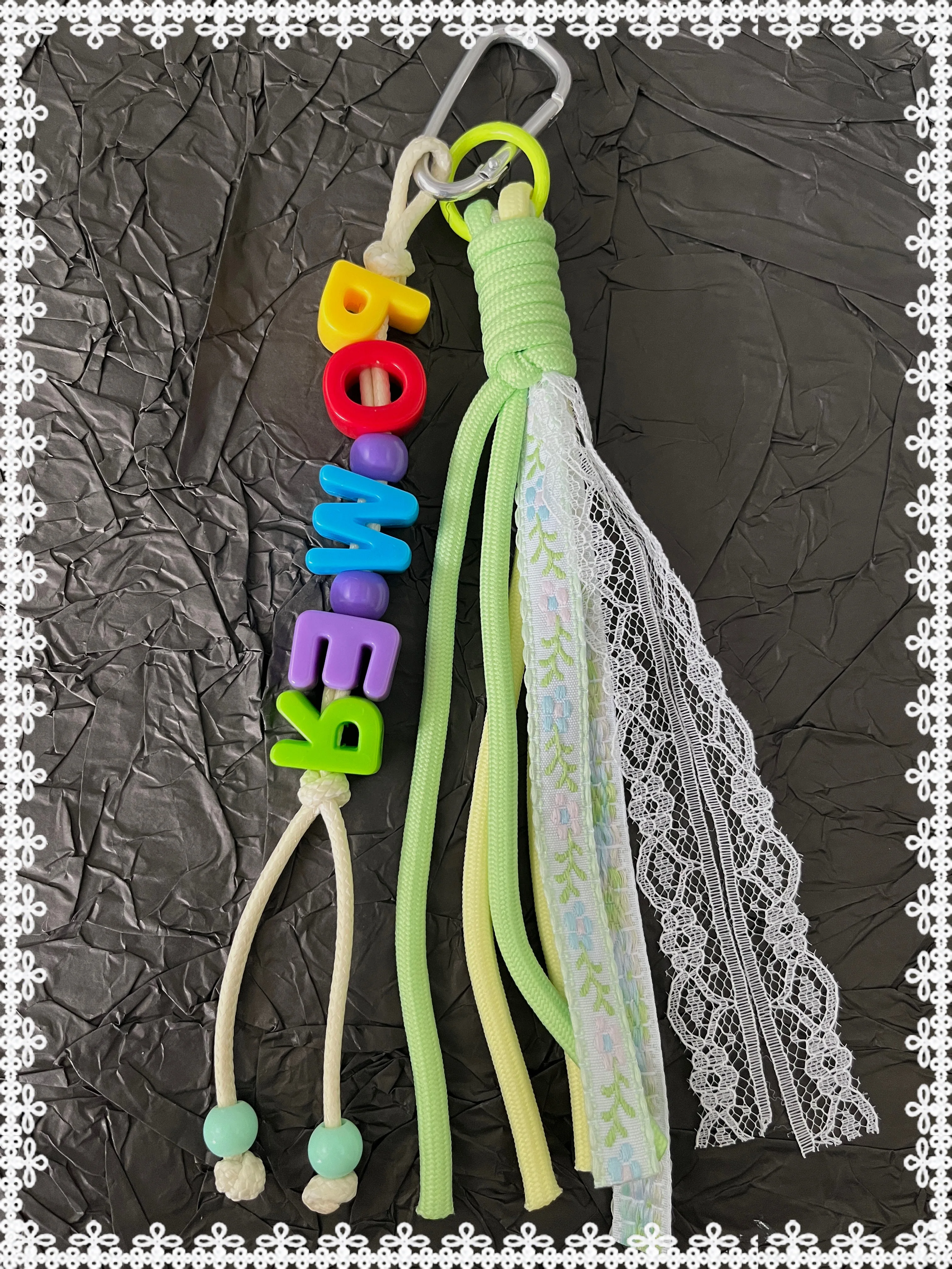 Kpop المعبود GD 'POWER' حبل المنسوجة المفاتيح GD الحفل دعم قلادة الديكور على ظهره المفاتيح قلادة VIP المشجعين هدية