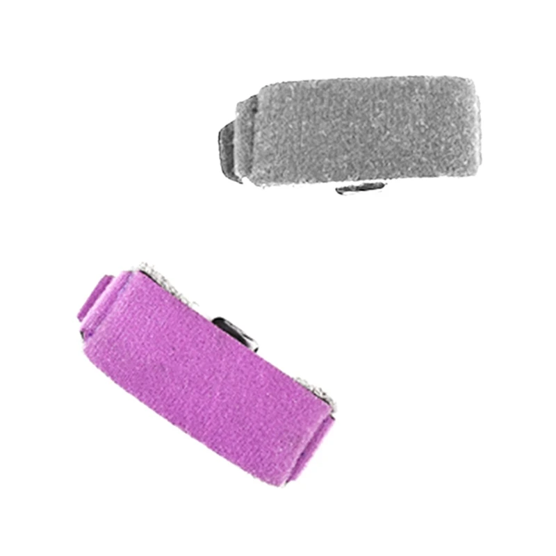 AA75-2PCS أوتار الغيتار الحنق كتم المخمدات Muter يلتف الصوتية الكلاسيكية القيثارات باس القيثارة الملحقات، رمادي وأرجواني
