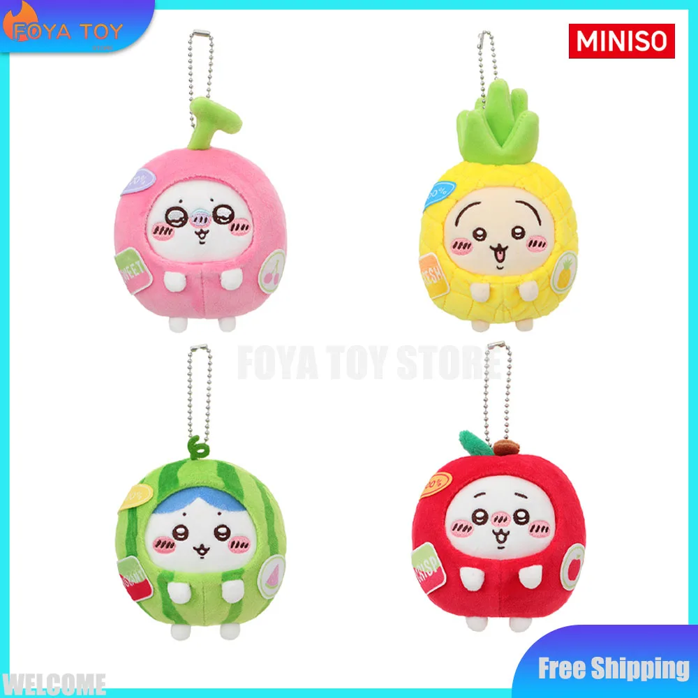 Neue Original MINISO CHIIKAWA Fruit Market Serie Blindbox FruitPlush Anhänger Mystery Box Anime Geburtstag Kawaii Spielzeug Geschenke