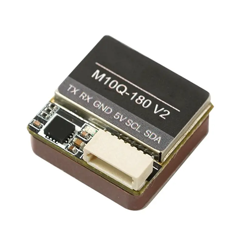 

Модуль GPS FULL-M10Q-180 V2 для FPV-дронов, поддержка GPS+ГЛОНАСС+БДС, двойной протокол NMEA/UBLOX, точное позиционирование, компас