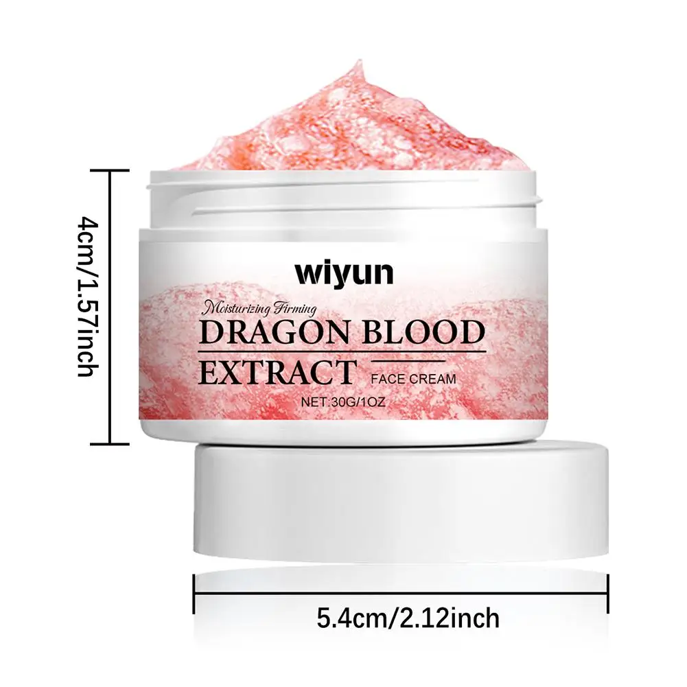 Crema per il sangue facile da speronare 30g retinolo Placenta Dragon Blood Cream idratante crema viso nutriente antietà