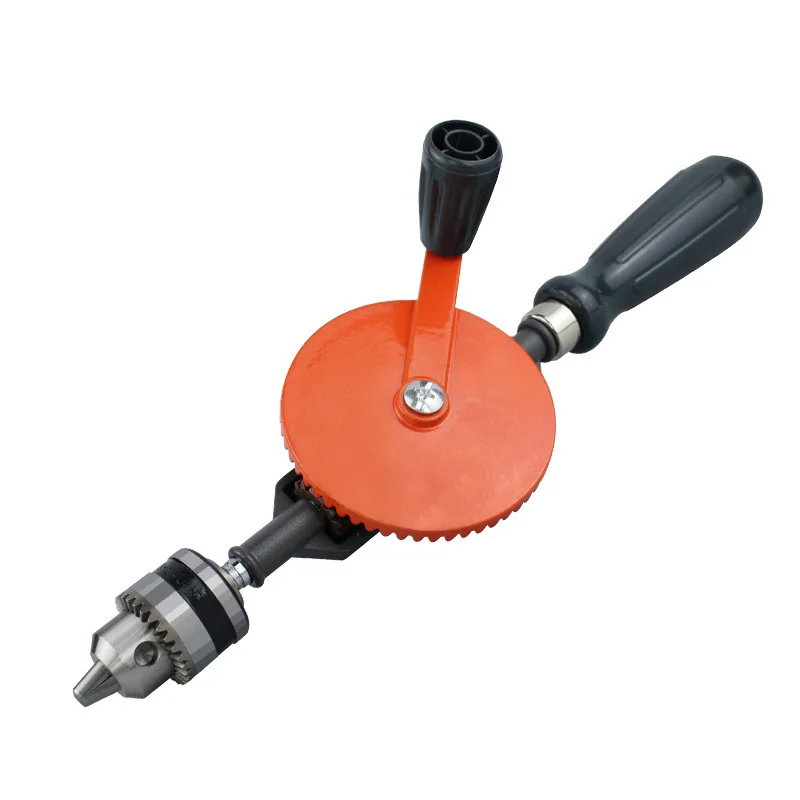 

Многофункциональный ручной сверлильный инструмент для дерева и пластика с двойной шестерней, набор перфораторов по дереву