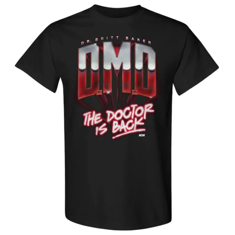 BRITT BAKER THE DOCTOR IS BACK AEW Official T Shirt