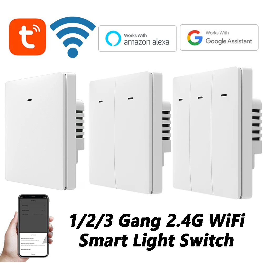 ההתקנה החכמה של מפסק-אור חכם 2.4G WiFi – פתרון מושלם לניהול בית חכם עם Matter ו-Tuya