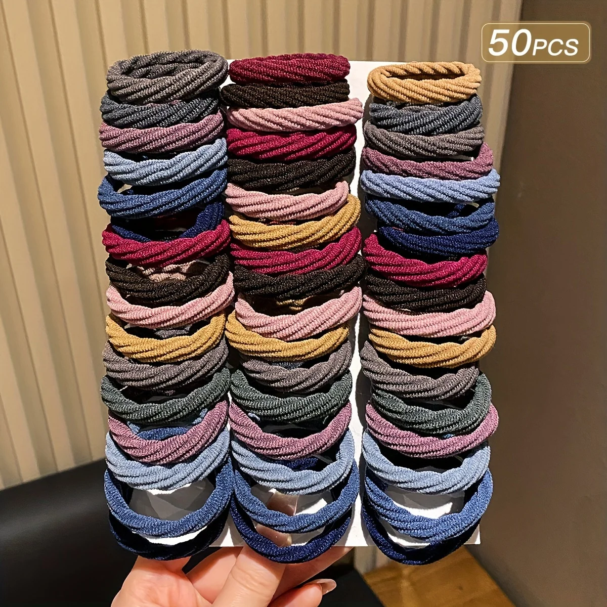 Colorful Elastic Headband Suitable For High-Quality Hairbands For Girls Minimalist Sporty Hair Accessories image 2
