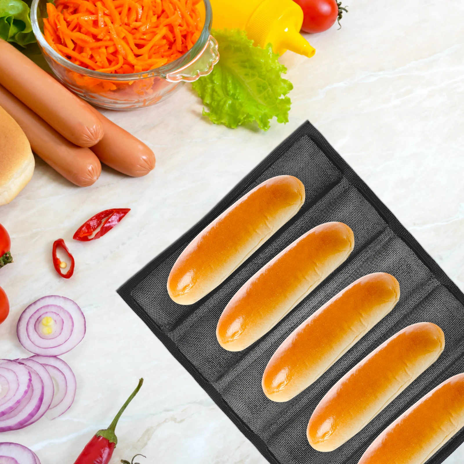 

Silicone Bread Mold Pans for Baking Loaf Tin Moulds Cakes Tins Accessories Tools