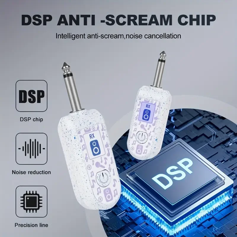 Sistema transmisor y receptor XLR de guitarra inalámbrico Sistema de micrófono inalámbrico profesional para sistemas PA BETA58 E945 mezclador de audio DJ