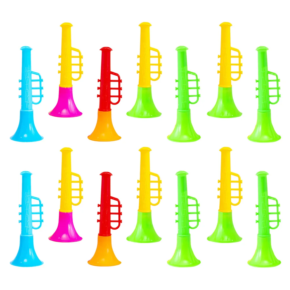 18 Pcs Mini Speaker Toy Trumpet School Baby Musical Instruments Funny Plastic Lovely Interesting Child