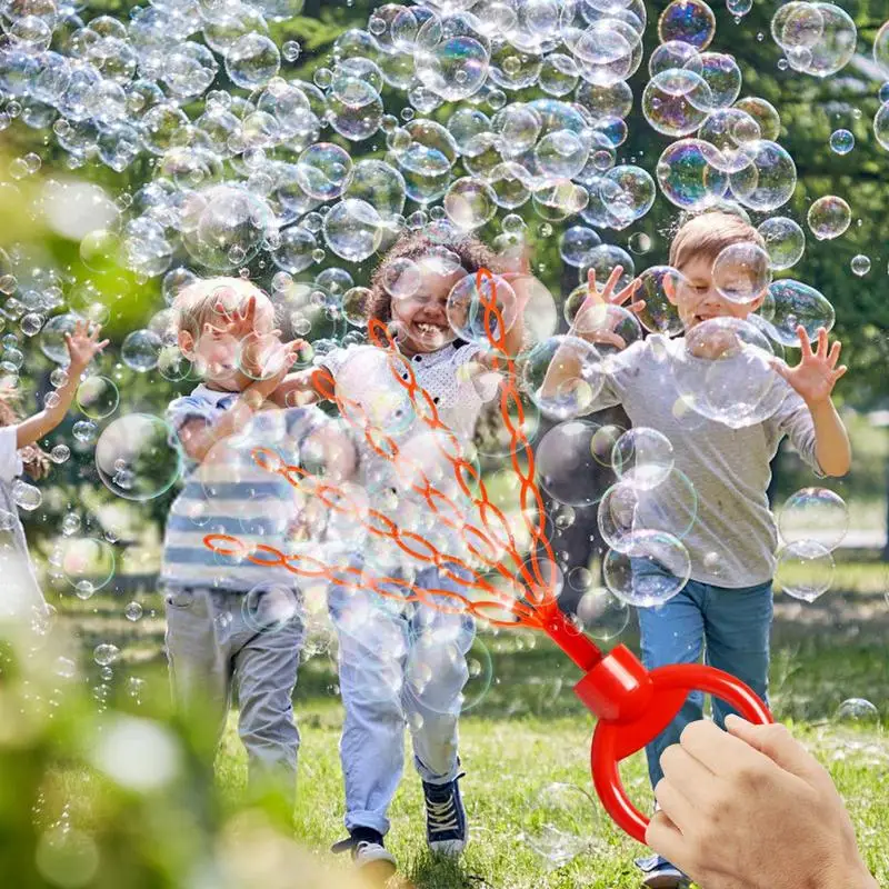 Bubble Wands Bubble Stick Maker 32 Holes Handheld Smiling Face Bubble Blowing Toy Soap Bottle Outdoor Kids Fun Toys Party Favors