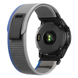For Garmin Watch Forerunner 965 935 S60 S62 S70 Replace Band Instinct 2X Wristbands Accessories 22mm 26mm Quick Fit Nylon Strap
