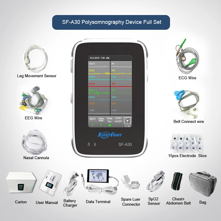 Professional Sleep Diagnostic Device PSG Polysomnography Machine Suppliers