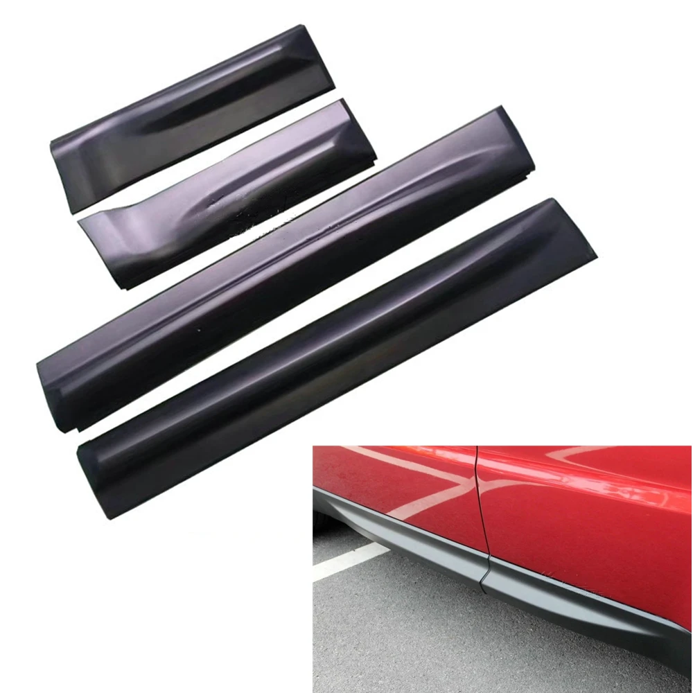 4 PCS Gloss Black Front Lower Door Moulding For Land Rover Range Rover Sport 2014 L494