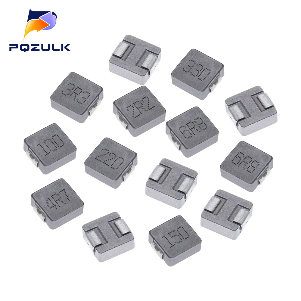 10PCS 0630 SMD Power Inductors 1uh 2.2uh 3.3uh 4.7uh 6.8uh 10uh 15uh 22uh 33uh 47uh Chip Inductor 6*6*3
