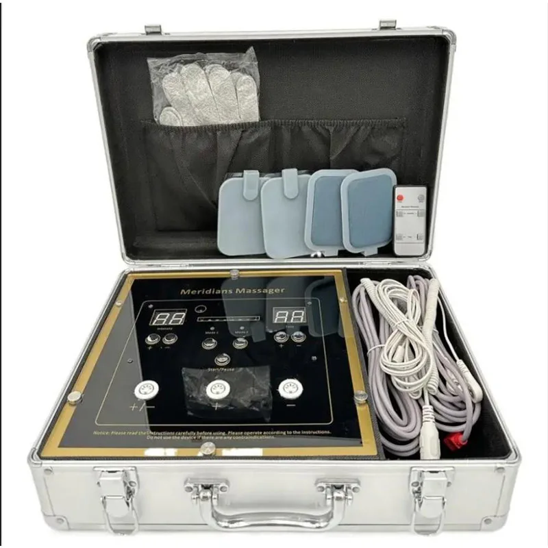 Electric Pulse DDS Bioenergetic Meridian Massage Acid-base Electrotherapy Massager Muscle Stimulator Tool Activate Body Energy