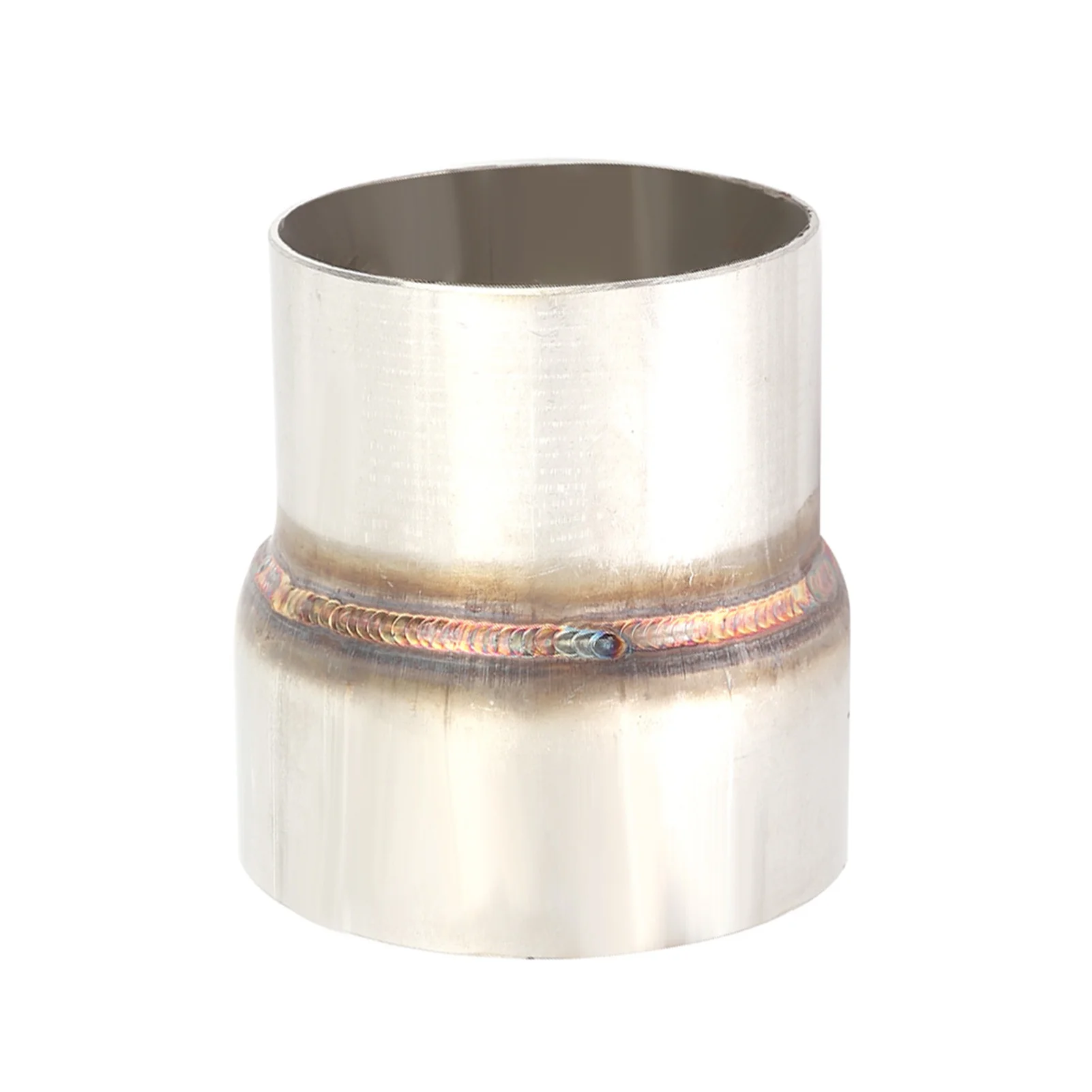 Stainless Steel Piping Exhaust Reducer Adapter Connector 3in to 3.5in Fits for Mazda