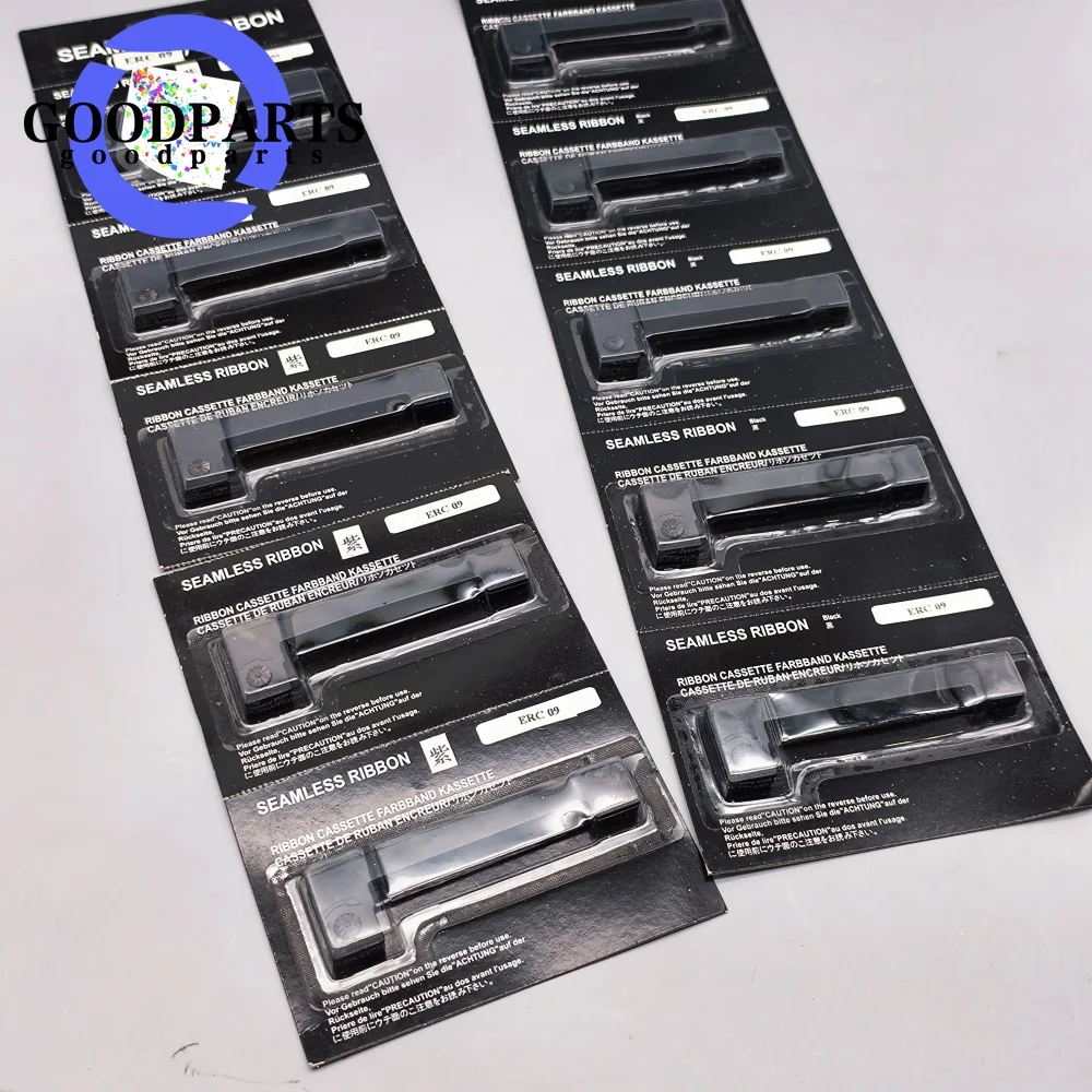 ERC09 ERC-09 ERC09B Preto Roxo Fita Sem Costura para uso em Fit Para Epson M160 M180 M190 M191G M163 M164 M181 M182
