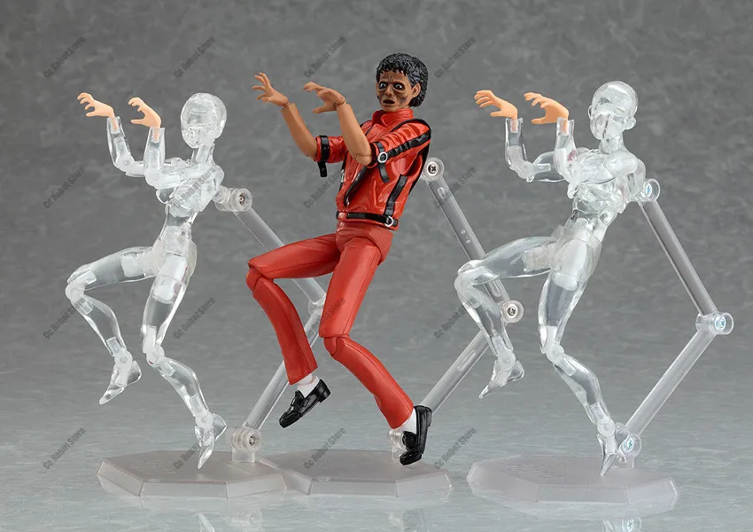 Michael Jackson Figma 096 MJ Thriller Action Figure, Collectible