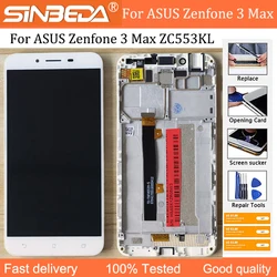 AAALCD For ASUS Zenfone 3 Max ZC553KL LCD Display Touch Screen Assembly Digitizer Replacement For Zenfone ASUS ZC553KL X00DD LCD