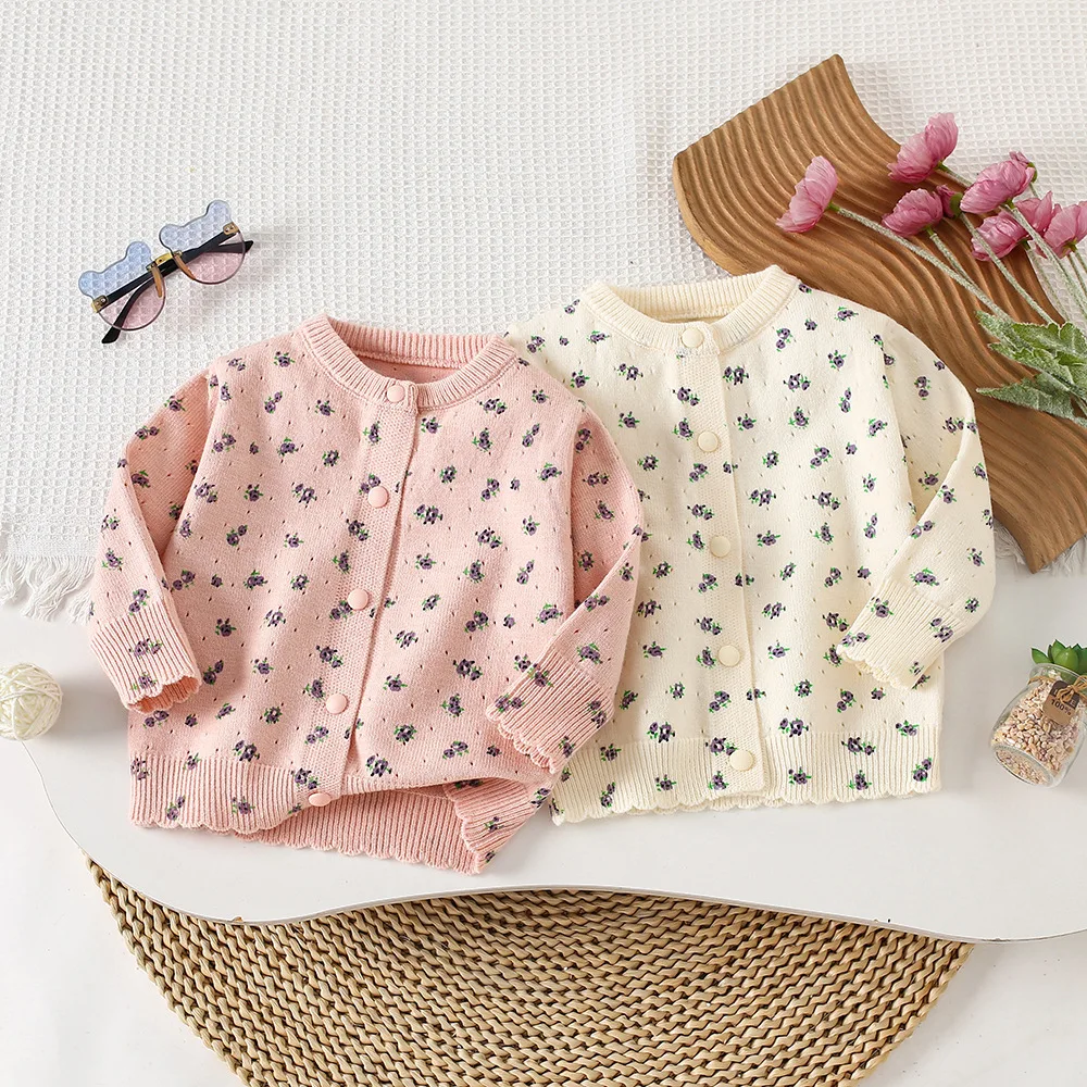 

Girls Sweaters Autumn Winter 2025 Children Woolen Jersey Sweater Clothing Tops For Baby Girl Knitted Outerwear Kids Outfits 5 6Y