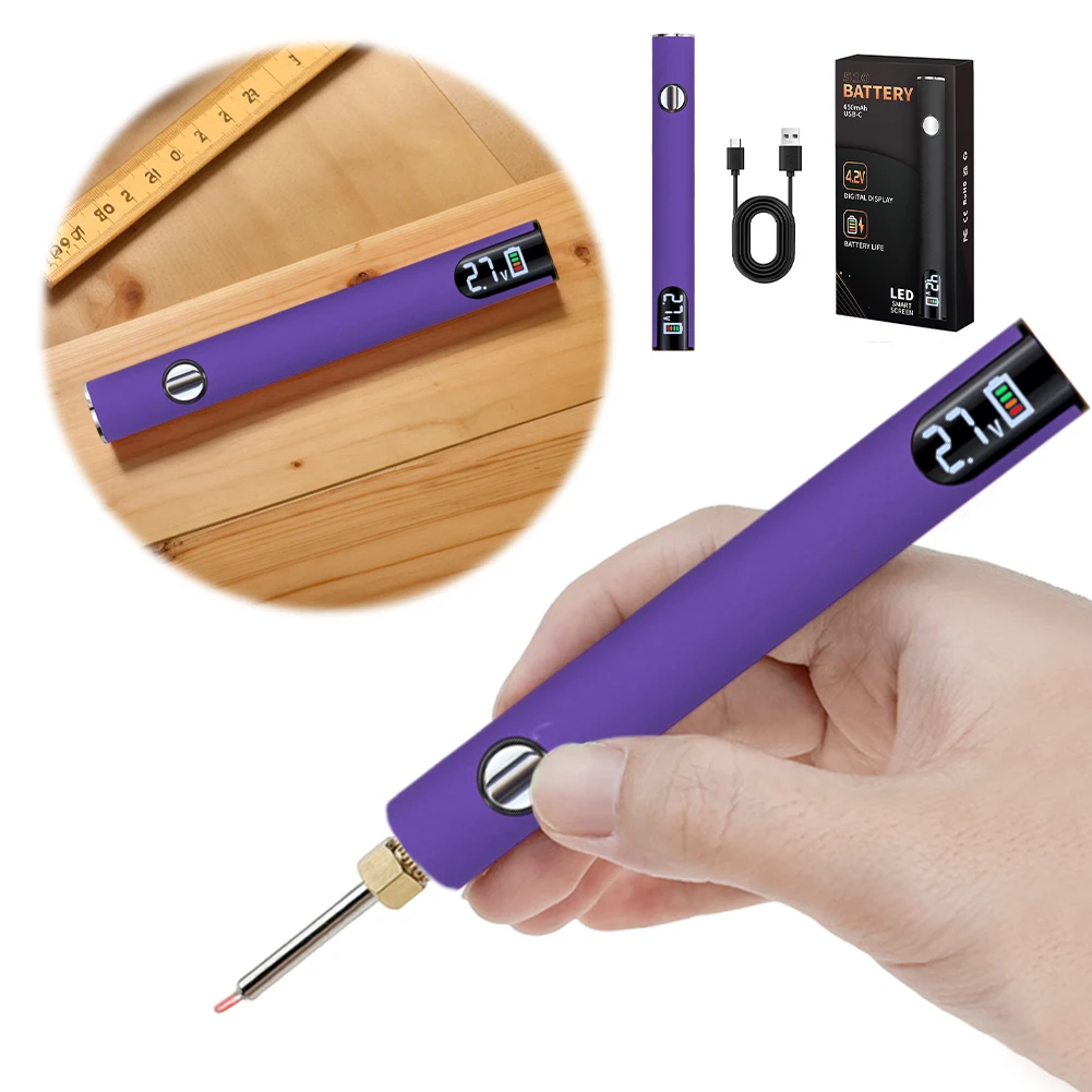 Cordless Soldering Iron Electric Soldering Iron Portable Soldering Iron Pen Smart Welding Solder Tool for Electronic Components