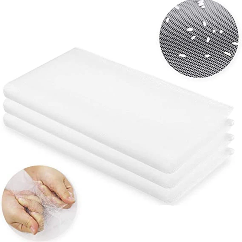 

CYCLI-Mosquito Net For Window, 3 PCS Fly Window Screen Mesh Insect Netting Mosquito Protector And 3 Rolls Self-Adhesive Tapes