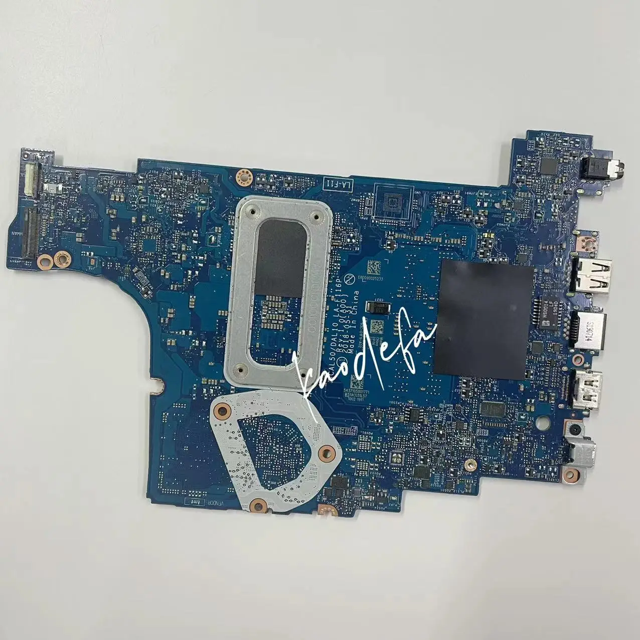 CN-06RR0X 06RR0X 6RR0X LA-F116P Mainboard For Dell Inspiron 3490 3590 Laptop Motherboard CPU:I5-8250U I5-8350U DDR4 100% Test OK