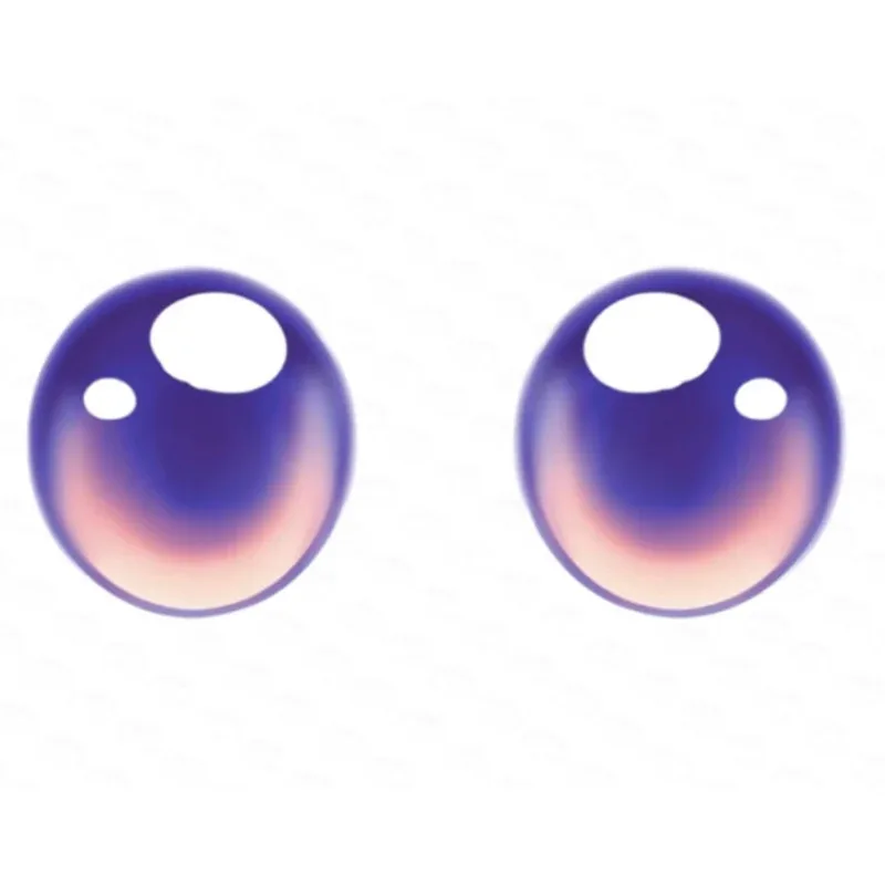 2025 11 헤드 아이즈 아이볼 퍼리팬덤 키구루미 케모노 코스프레 의상 눈동자 액세서리 동물 먼지망 프린팅 퍼리