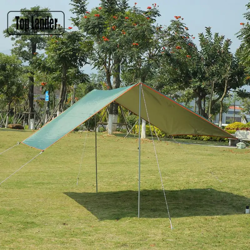 5x3m 4x3m 3x3m Waterproof Tarp Tent Shade Ultralight Garden Canopy Sunshade Outdoor Camping Awning Tourist Beach Sun Shelter