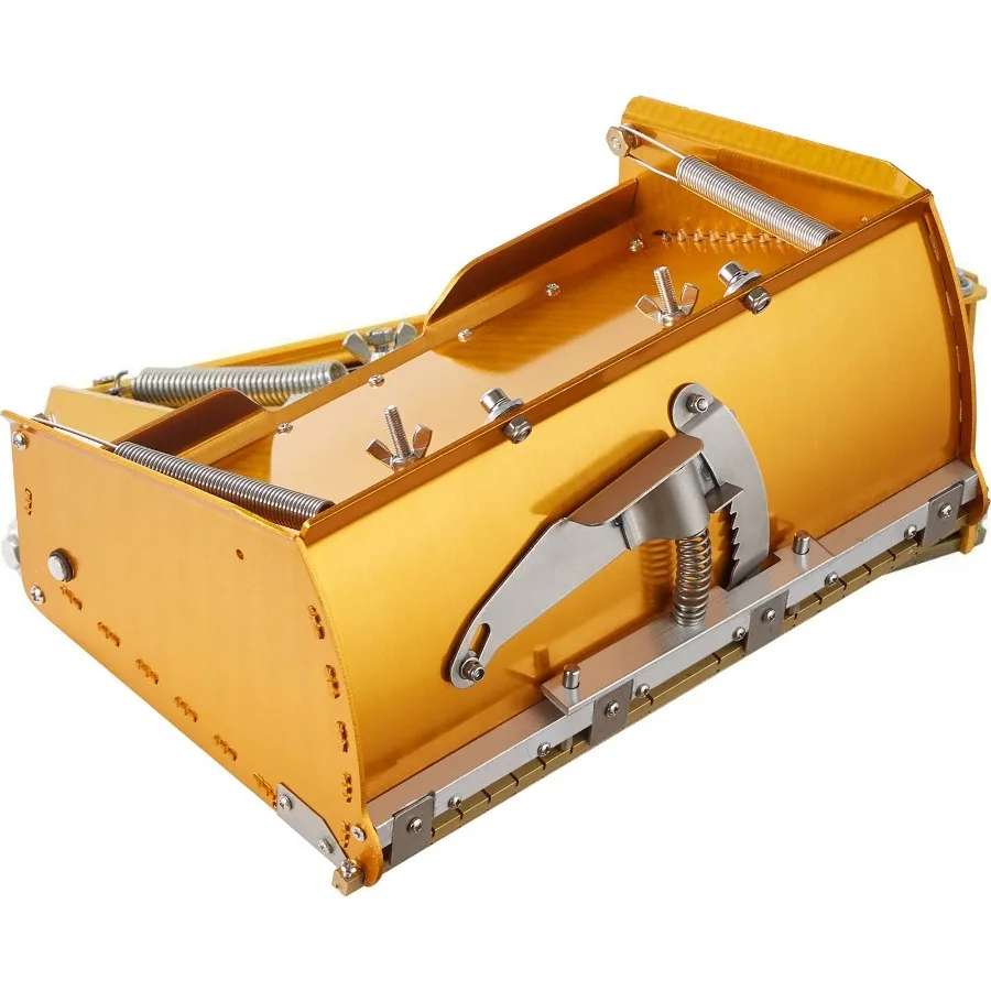 

Drywall Flat Box 10-Inch Wide Quick Clean Aluminum Finishing Mud Box for Plasterboard Wallboard Sheetrock Bonus Mudguard