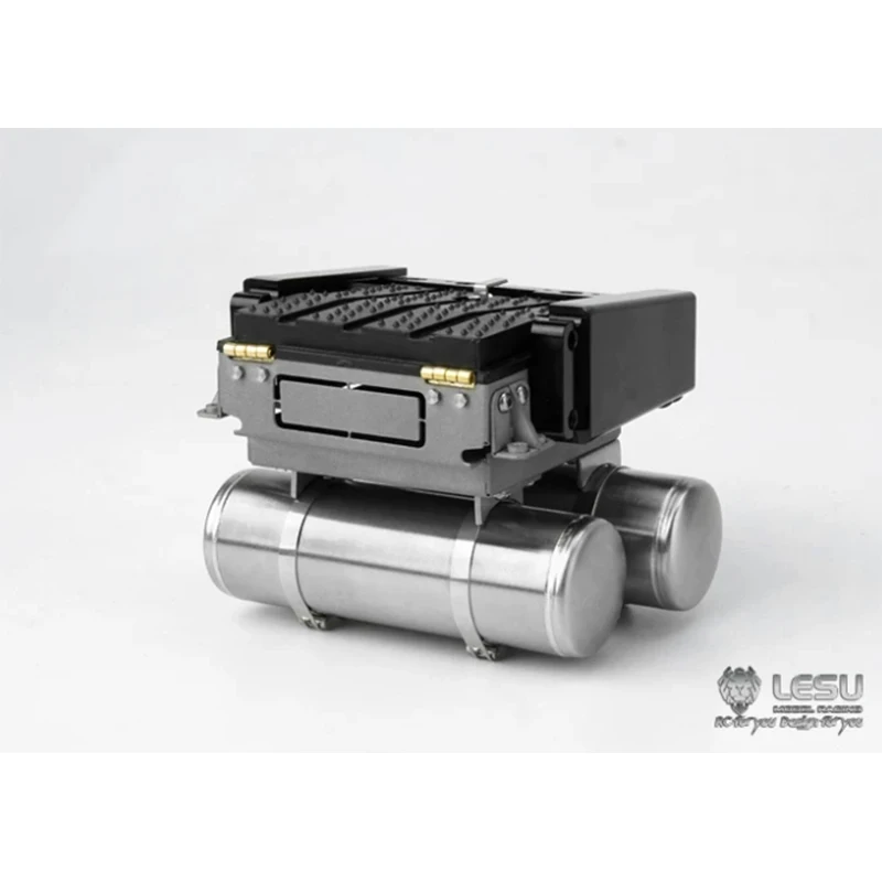 RC 1/14 LESU Batteriekasten Kraftstofftank Rücklicht-Set für Tamiya Hydraulikbagger Lader Muldenkipper für SCANIA Anhänger DIY-Teile – Detail 1