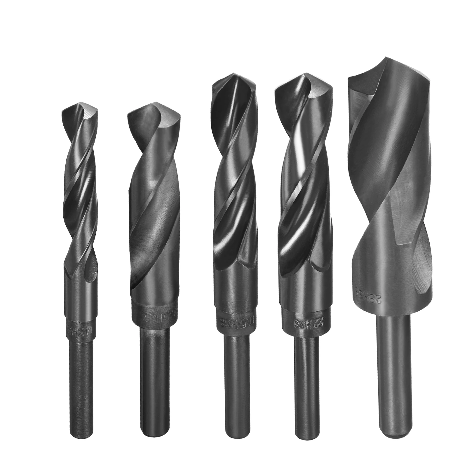 Broca Preta da Torção do Óxido Haste Reduzida Hss 9341 ”haste Reta 1pc 1429 mm