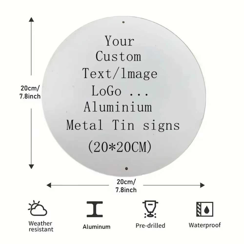 Customizable With Your Text Or Image, Sturdy Multi-Functional Wall Decor For Home Office School