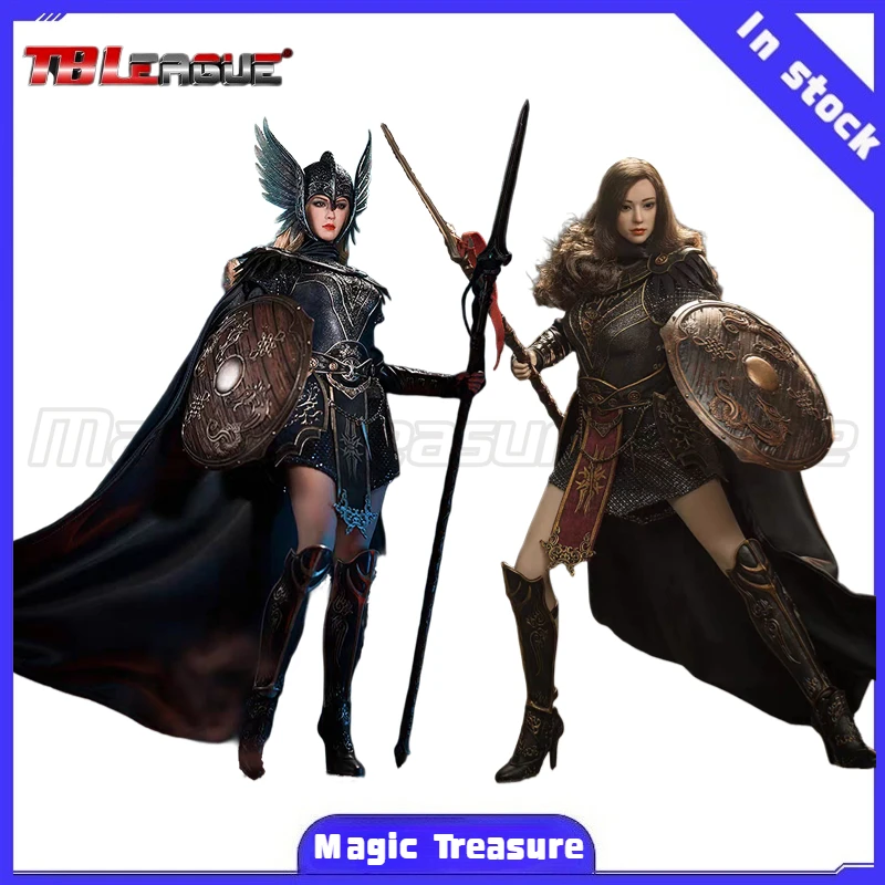 

【MT】Оригинальная фигурка TBLeague PL2022-192A/B Black Baby Blue Night Warrior Women Dark Night Valkyrie 1/6, подвижная модель