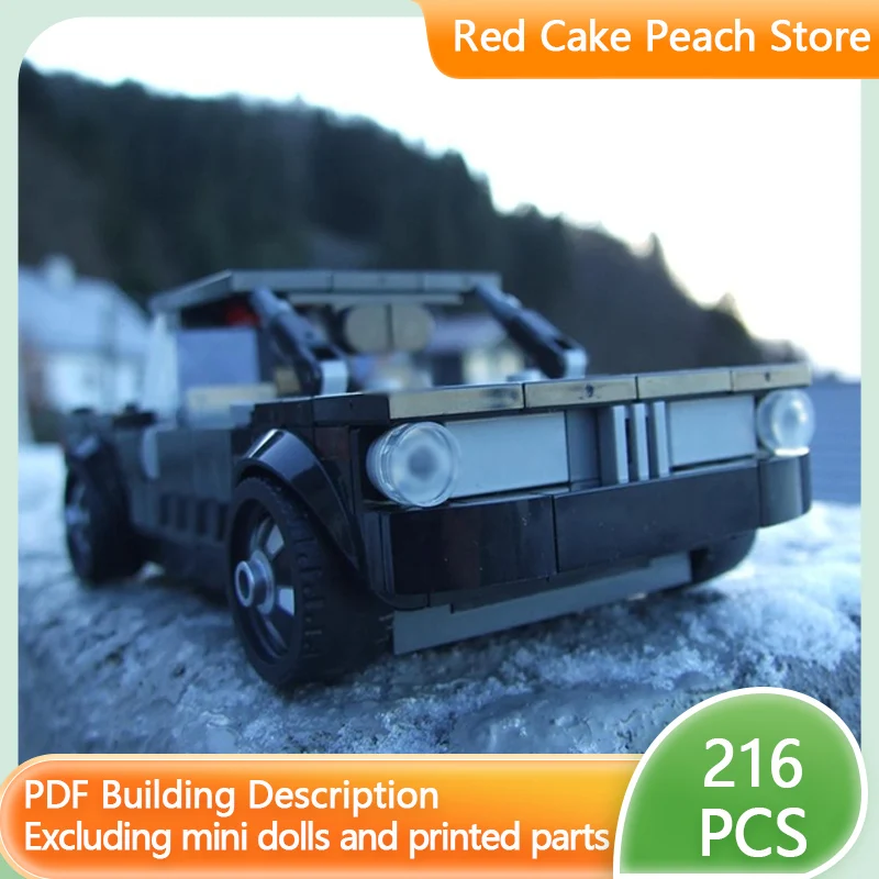 

Модель скоростного гоночного автомобиля MOC, строительные кирпичи, 2002, классический седан, модульная технология, детские праздничные подарки, сборные игрушки, костюм