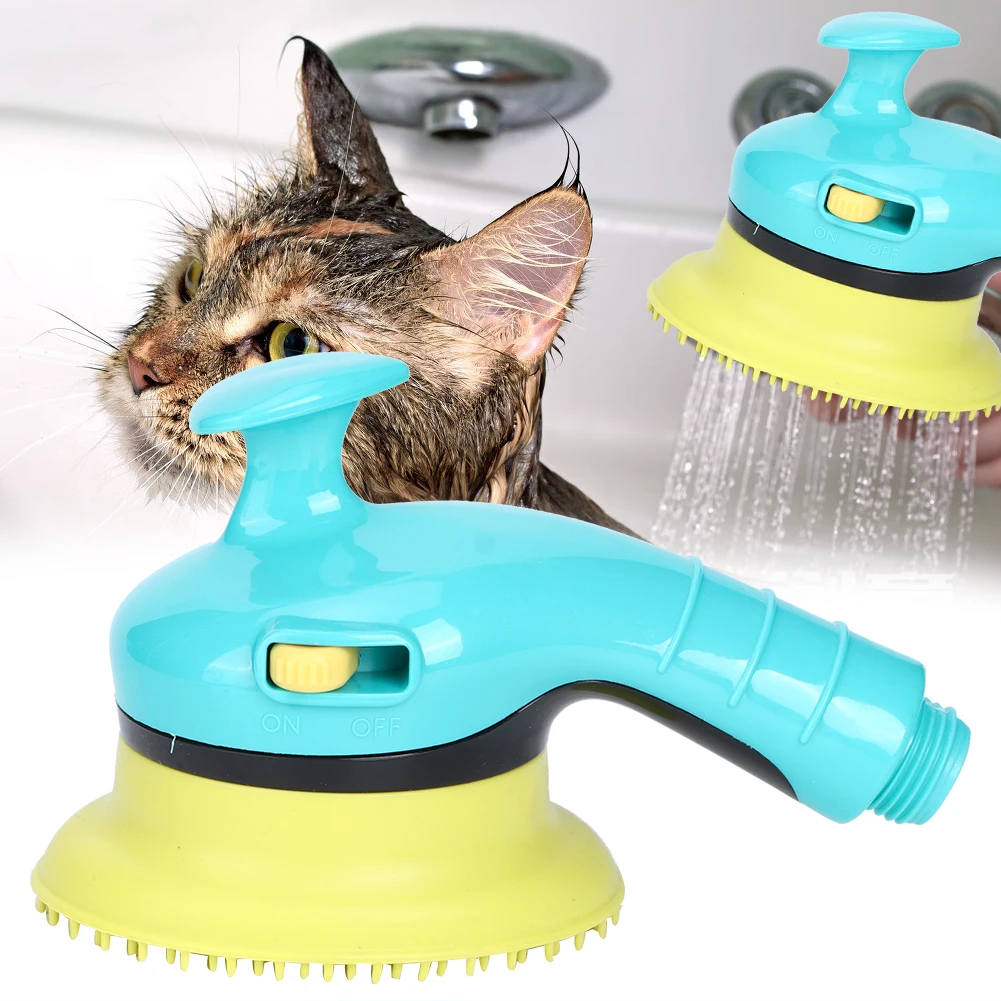 Pet Shower Head Bath Brush Dog Cat Bath Comb Pet Toiletries Accessories Sprinkler Wash Dog Shower Pet Bath Tool