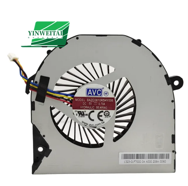 PVB080C05L-P10 BAZC0810R5H Fan for Intel NUC11 NUC11PAH NUC11PAK NUC11TNK NUC11TNH NUC12 NUC12WSH NUC12WSK NUC13 NUC13VYK NUC14