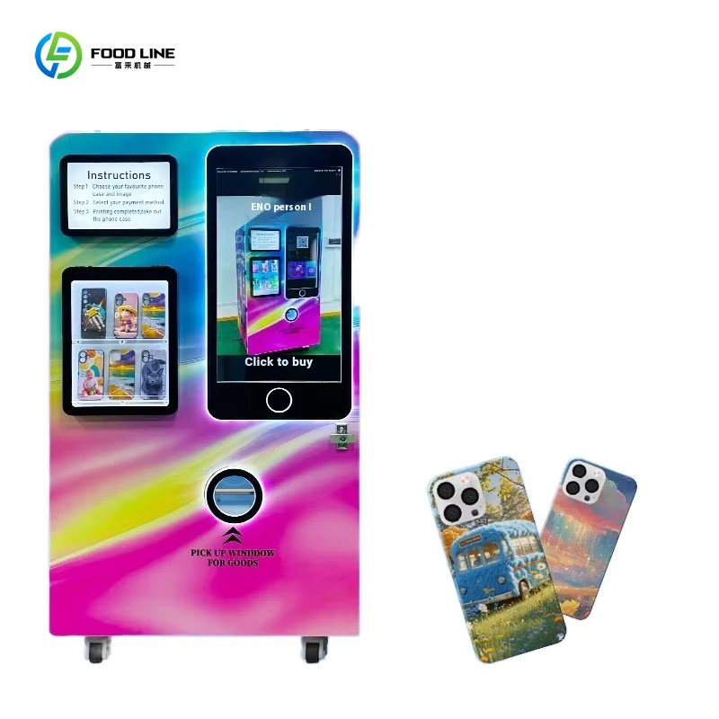 Fully automatic 24-hour unmanned mall mobile phone case vending machine with SDK function  self-service